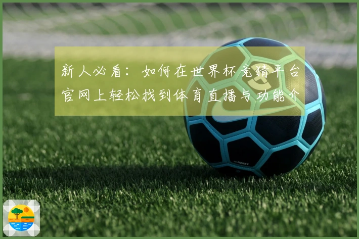 新人必看：如何在世界杯竞猜平台官网上轻松找到体育直播与功能介绍
